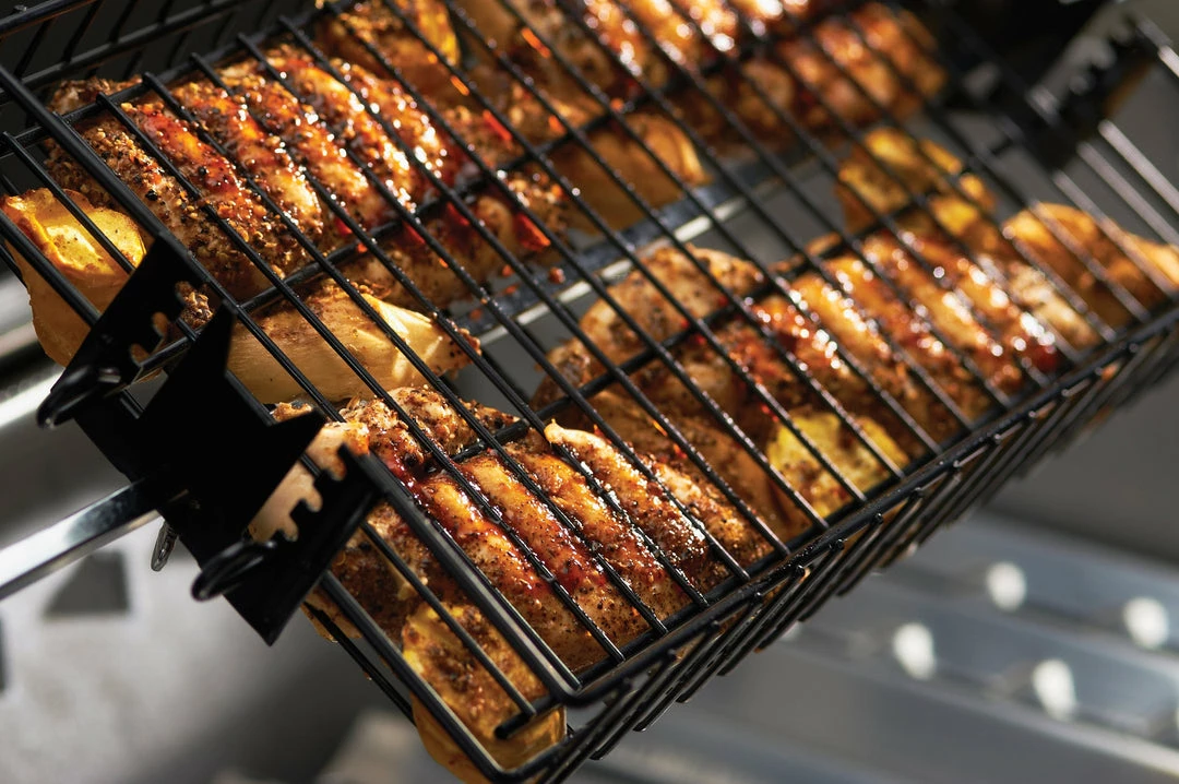 Grillpro BBQ Accessories Grill Pro 24785 Non-Stick Flat Spit Basket 7 Grillpro BBQ Accessories Grill Pro 24785 Non-Stick Flat Spit Basket