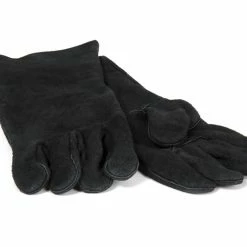 GrillPro Black Leather Grilling Gloves 528 BBQ Accessories