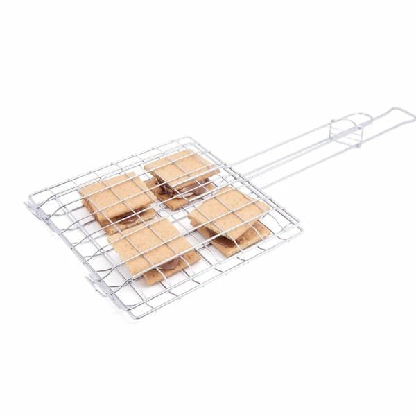 GrillPro Chrome S'mores Basket 1 GrillPro Chrome S'mores Basket