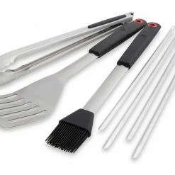 GrillPro Deluxe Soft Grip 7 Piece Tool Set BBQ Accessories