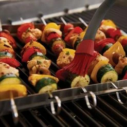 BBQ Accessories GrillPro Stainless Steel Shish Kebab Set Of 6