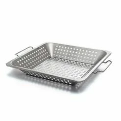 BBQ Accessories GrillPro Stainless Steel Square Wok Topper