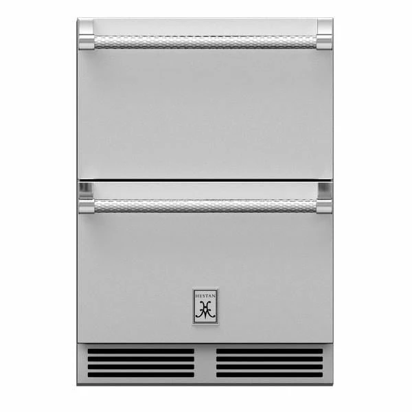 Hestan 24" Oudoor Refrigerator Drawers 1 Hestan 24" Oudoor Refrigerator Drawers