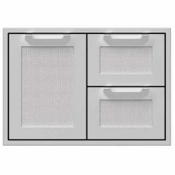 Hestan 30" Double Drawer And Door Storage Combo
