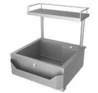 Hestan 30" Insulated Sink, High Shelf