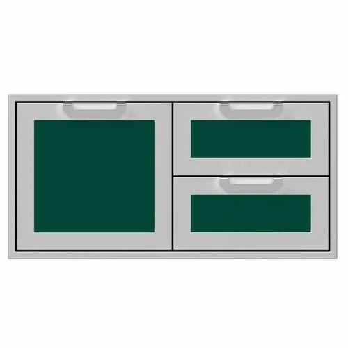 Hestan 36" Double Drawer And Door Storage Combo 5 Hestan 36" Double Drawer And Door Storage Combo