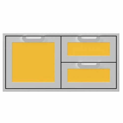 Hestan 36" Double Drawer And Door Storage Combo 10 Hestan 36" Double Drawer And Door Storage Combo