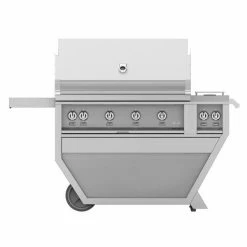 Hestan 42" Deluxe Grill With Double Side Burner BBQs & Smokers