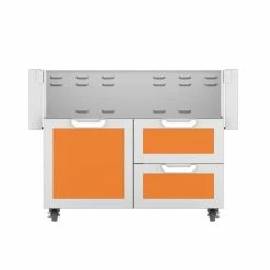 Hestan 42" Double Drawer And Door Cart