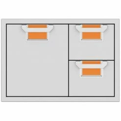 Hestan Aspire 30" Double Drawer And Door Storage Center