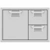 Hestan Aspire 30" Double Drawer And Door Storage Center
