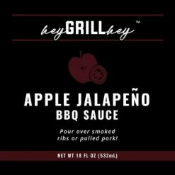 Sauces & Rubs Hey Grill Hey BBQ Sauce - Apple Jalapeno (18 Fl Oz)