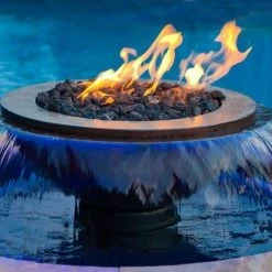 Fireplaces & Heaters HPC Evolution 360 Water Fire Feature