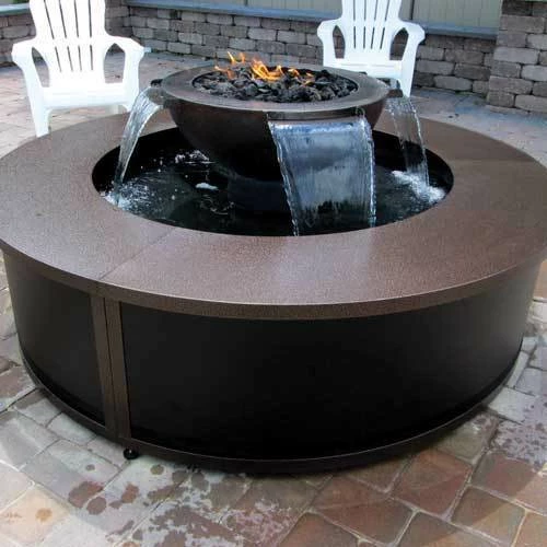 Fireplaces & Heaters HPC Evolution 360 Water Fire Feature 7 Fireplaces & Heaters HPC Evolution 360 Water Fire Feature