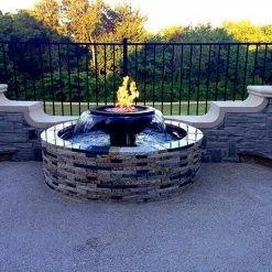 Fireplaces & Heaters HPC Evolution 360 Water Fire Feature 10 Fireplaces & Heaters HPC Evolution 360 Water Fire Feature