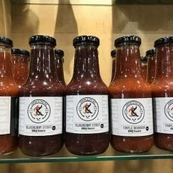 Junior & The Kid BBQ Sauce - Chipotle Peach (300ml) Sauces & Rubs