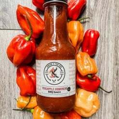 Junior & The Kid BBQ Sauce - Pineapple Habanero (300ml) Sauces & Rubs