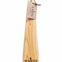 Juniper BBQ Scraper Juniper Wood Paddle Scraper Brush BBQ Accessories