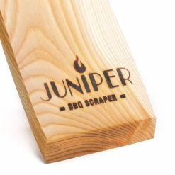 Juniper BBQ Scraper Juniper Wood Paddle Scraper Brush BBQ Accessories