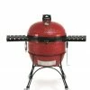 Kamado Joe Big Joe II 24" BJ24RHC Ceramic Charcoal Grill With Cart & Wheels