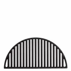 Kamado Joe-classic Joe 1/2 Moon Cast Iron Cooking Grate