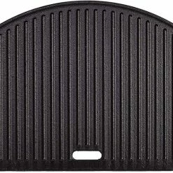 Kamado Joe-classic Joe Half Moon Cast Iron Reversible Griddle BBQ Accessories