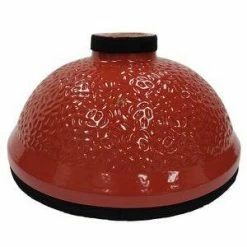 BBQ Replacement Parts Kamado Joe Red Ceramic Dome (Classic Joe Series/Pellet Joe)
