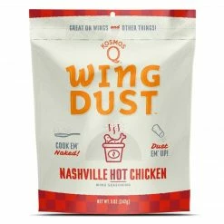 Kosmos Q Wing Seasoning - Nashville Hot (5.oz) Sauces & Rubs