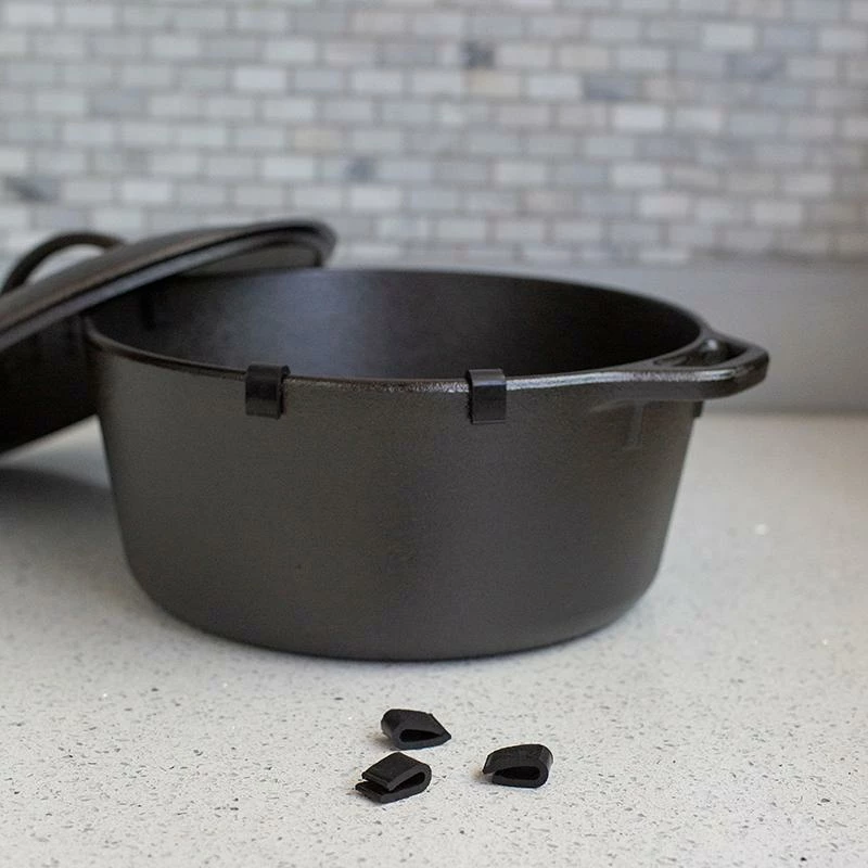 BBQ Accessories Lodge Accessory - Pot Protectors (Pack Of 6) 4 BBQ Accessories Lodge Accessory - Pot Protectors (Pack Of 6)