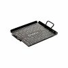 Lodge Carbon Steel Grilling Pan 13" W/ Loop Handles