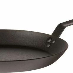 Lodge Carbon Steel Seasoned Skillet 12" W/ Silicone Handle Holder