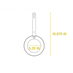 BBQ Accessories Lodge Carbon Steel Seasoned Skillet 8