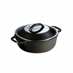 BBQ Accessories Lodge Cast Iron Dutch Oven 1 Quart W/ Loop Handles