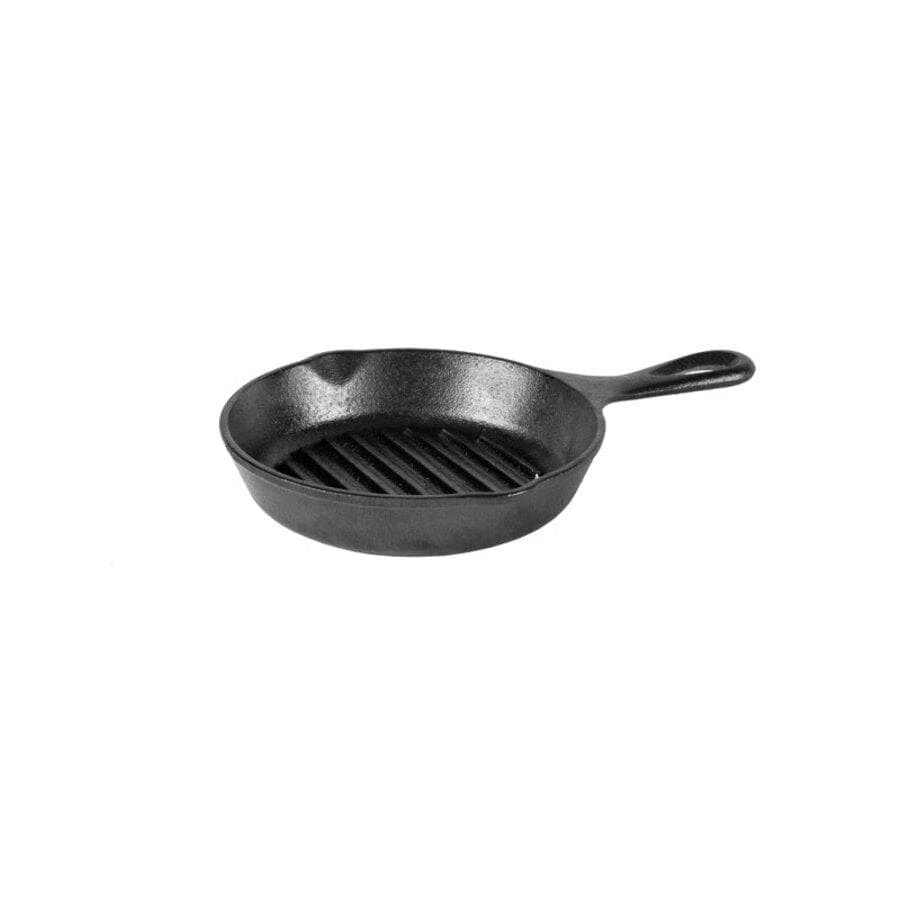 Lodge Cast Iron Grill Pan 6.5" BBQ Accessories 1 Lodge Cast Iron Grill Pan 6.5" BBQ Accessories