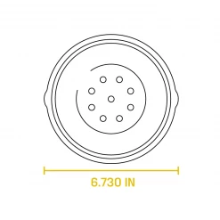 Lodge Cast Iron Lid 6.5" Lids & Domes 6 Lodge Cast Iron Lid 6.5