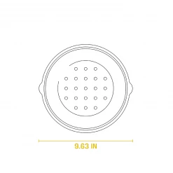 Lids & Domes Lodge Cast Iron Lid 9