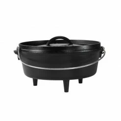Lodge Cast Iron Outdoor Dutch Oven (10 Quart) BBQ Accessories