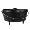 BBQ Accessories Lodge Cast Iron Outdoor Dutch Oven (4 Quart)