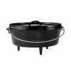 BBQ Accessories Lodge Cast Iron Outdoor Dutch Oven (6 Quart)