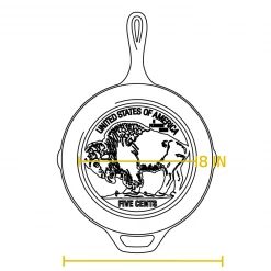 Lodge - Cast Iron Skillet 10.25