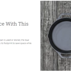 Lodge - Cast Iron Skillet 17" W/ Loop Handles BBQ Accessories 16 Lodge - Cast Iron Skillet 17