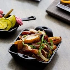 Lodge - Cast Iron Square Mini Server (10 Oz) BBQ Accessories 7 Lodge - Cast Iron Square Mini Server (10 Oz) BBQ Accessories