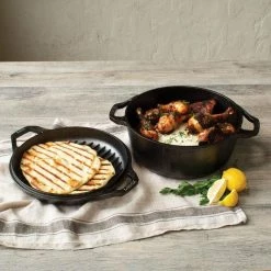 Lodge Chef Collection - 6 Quart Double Dutch Oven