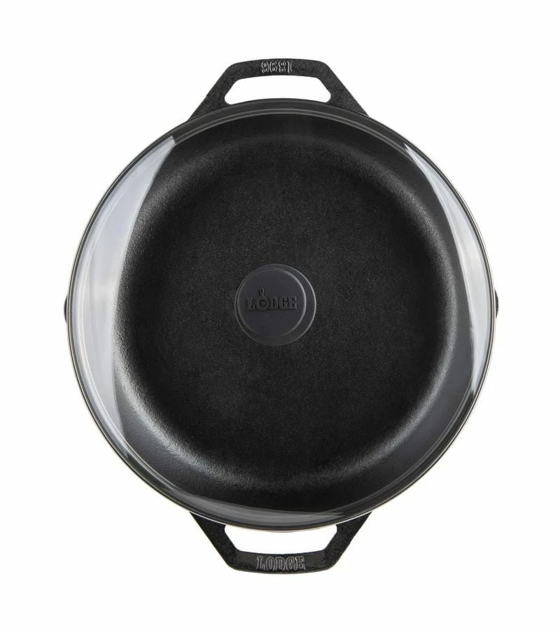 Lodge Chef Collection - Cast Iron Everyday Pan 12" 2 Lodge Chef Collection - Cast Iron Everyday Pan 12"