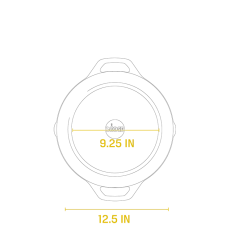 Lodge Chef Collection - Cast Iron Everyday Pan 12" 17 Lodge Chef Collection - Cast Iron Everyday Pan 12