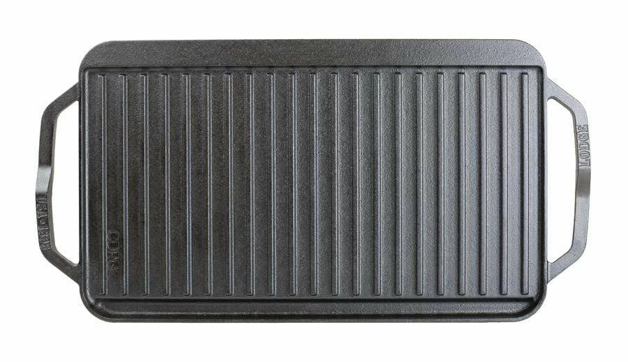 BBQ Accessories Lodge Chef Collection - Cast Iron Reversible Grill/Griddle 3 BBQ Accessories Lodge Chef Collection - Cast Iron Reversible Grill/Griddle