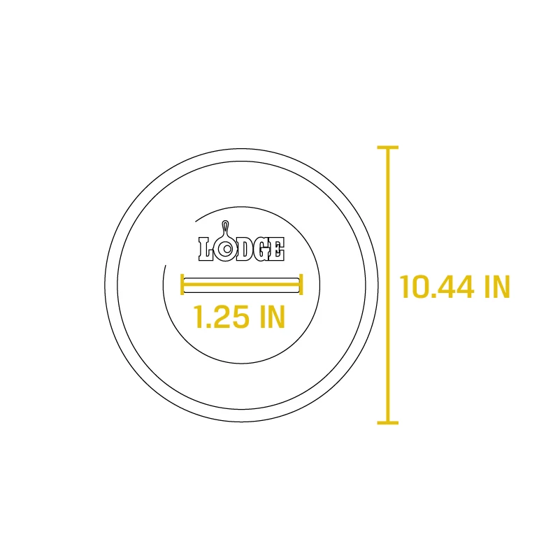 Lodge Deep Skillet Collection - 3 Quart Cast Iron Covered Skillet 10.25" BBQ Accessories 7 Lodge Deep Skillet Collection - 3 Quart Cast Iron Covered Skillet 10.25" BBQ Accessories