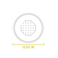 Lodge Deep Skillet Collection - 5 Quart Cast Iron Covered Skillet 12" 16 Lodge Deep Skillet Collection - 5 Quart Cast Iron Covered Skillet 12