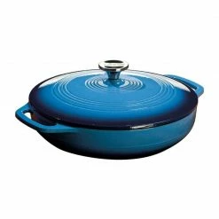 Lodge - Enameled Cast Iron Covered Casserole (3.6 Quart)