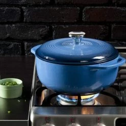 Lodge - Enameled Cast Iron Dutch Oven (4.5 Quart)